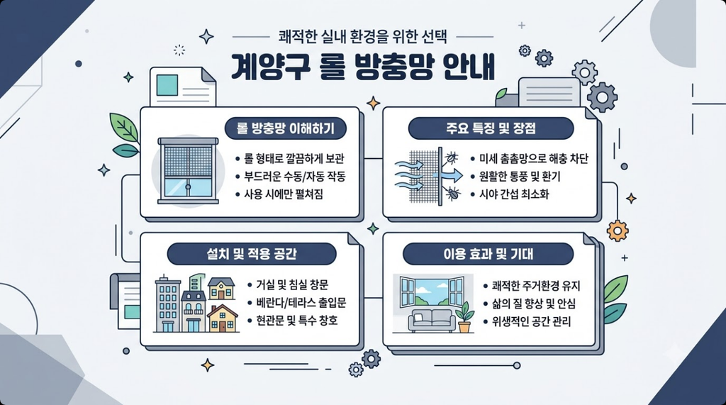 계양구 롤방충망